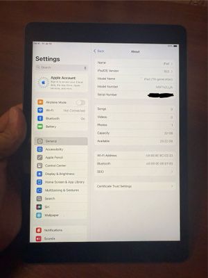 iPad 7 2019 WiFi 32gb Space Gray