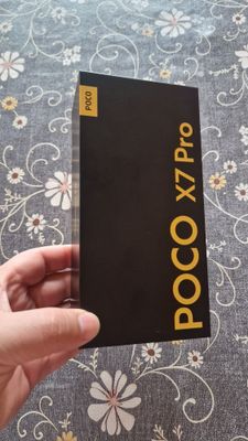 Poco x7 pro black 12/512gb yengi 1.2 kun ishlatilgan ochilganiganidan