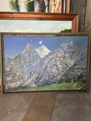 Картина маслом, пейзаж