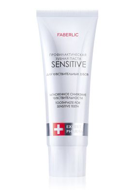 Зубная паста Sensitive — защита чувствительных зубов и мягкое очищение