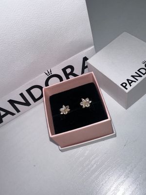 Сережки гвоздики Pandora оригинал