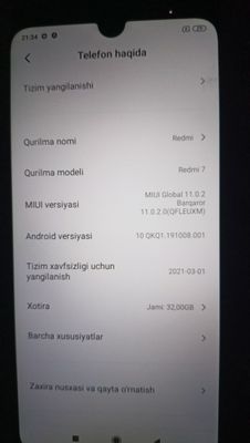 Remdi 7 xolati yaxshi
