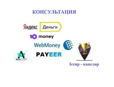 Maslahatlar Webmoney, Консультация Вебмани