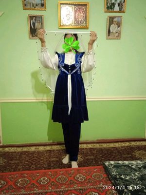 koʻylak diadema fatası blan birga 1 marta kiyilgan