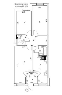 Квартира в новостройке Golden House 3/1/9