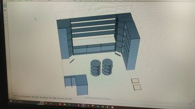 Dukon uchun mebel tayyor