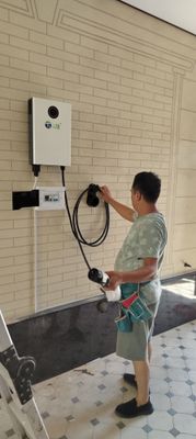 Установка зарядное устройство для Электромобилей. 7квт зарядка установ
