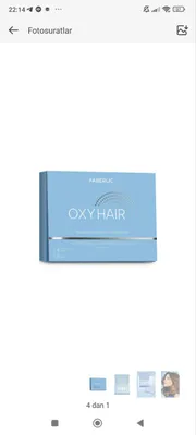 Faberlic kompaniyasidagi sochga kislotodli zardob