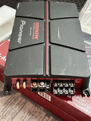Усилитель звука Pioneer 1000w 4 канальный
