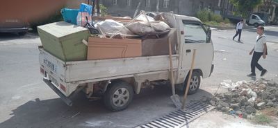 Мусор мусир олиб. кетамиз