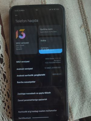 Redmi Note 10 Pro Max 8/128
