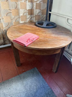 Раздвижной стол круглый