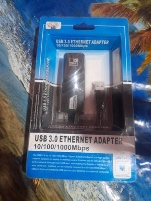 USB 3.0 Ethernet RJ45 LAN Adapter, новый