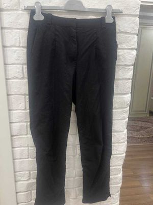 Черные классические брюки massimo dutti