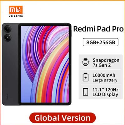 ГЛОБАЛ! Планшет Redmi Pad Pro 8/256GB (EU, черный)