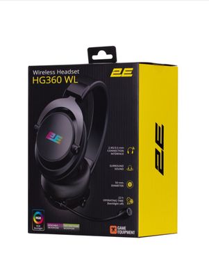 Игровая гарнитура 2E Gaming HG360 WL RGB Black