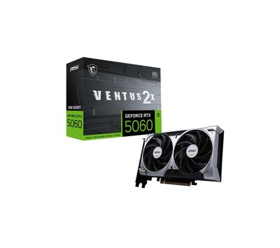 ; Видеокарта MSI Rtx5060 VENTUS 2X BLACK 8GB OC GDDR7