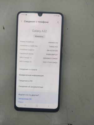 Samsung a32 64 tali xolati zor aybi yuq