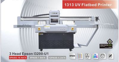 Принтер УФ ANOLEY 1313 с печатными головами Epson 13200-U1