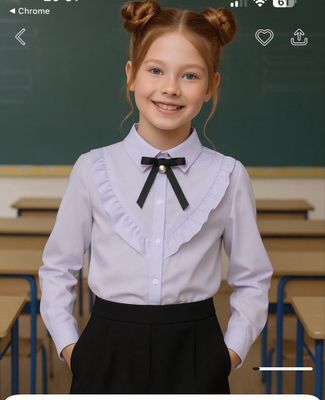 Школьная блузка оптом нархларда мактаб ёшидаги қизлар кофтаси биринчи