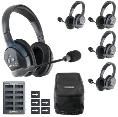 Eartec. Беспроводная гарнитура Eartec UL5D Ultralite-HD для 5 человек