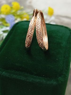Золотые серьги 585 пробы заводские