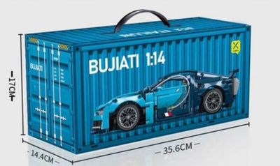 Конструктор Лего Bugatti blue 1:14