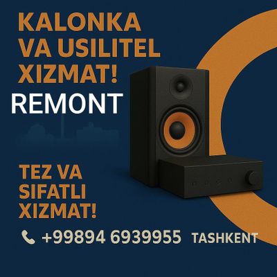 Remont usilitel va kalonka