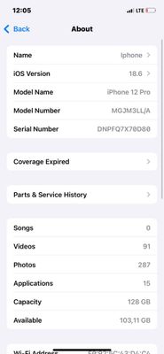 Iphone 12 pro 128