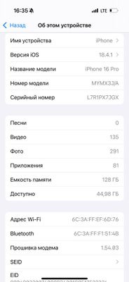Iphone 16 pro karopka dakumenti bor