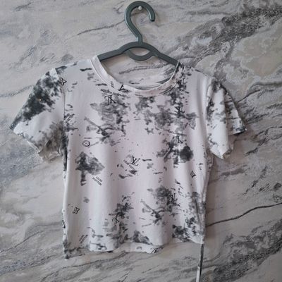 стильная укороченная футболка