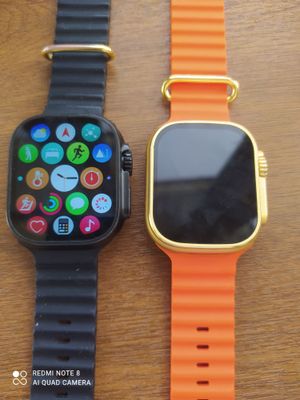 smart watch N9 ultra orginal kopya qora3502chi 350