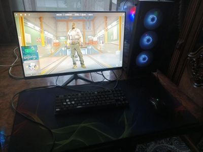 Intel Core i3 12100F gigabyte h610 Kampyuter manitor zifler 24 100ghz
