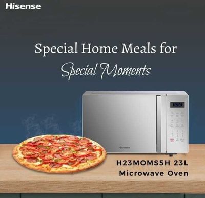 Микроволновая печь Hisense Solo Silver 23L model: H23MOMS5H