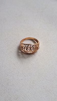 золотой кольца красный золото 585