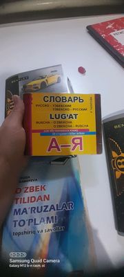 rus tili va òzbek tili luģati