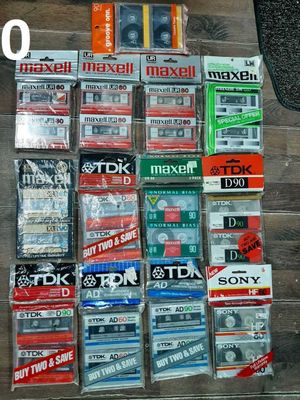 Аудиокассеты MAXELL/SONY/TDK большой лот