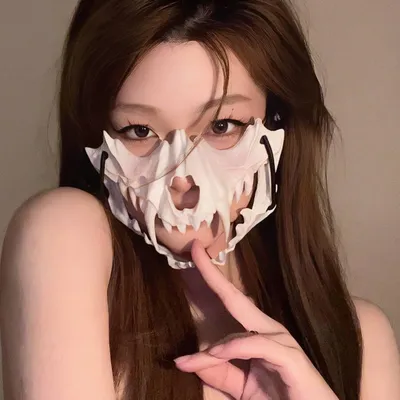 крутая маска в виде черепа Halloween