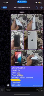 Ip 11 srochne sotiladi