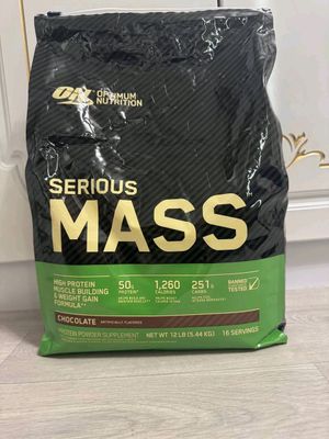 Protain Optimum Nutrition Seriojs Mass