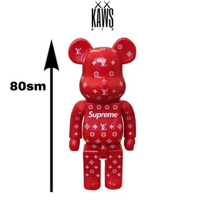 Bearbrick Supreme kaws style