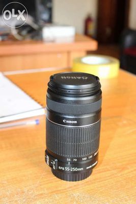 Объектив Canon EF-S 55-250mm f/4-5.6 IS II, состояние: новое