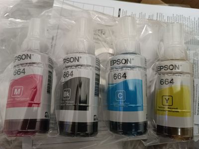 Чернила EPSON 664 оригинал.