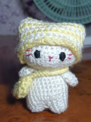 Малышка Пими — вязаная игрушка для хорошего настроения!