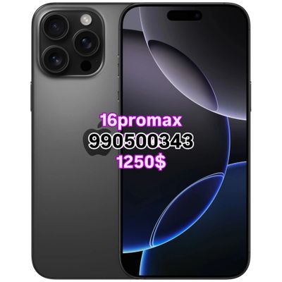 Iphone16promax256  1250$Holati ideal