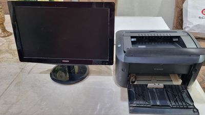 Монитор Philips и Принтер Canan в Отличном состоянии