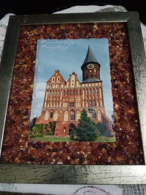 Картины с янтарем
