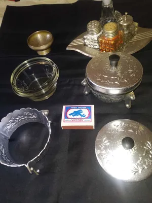 Солонки и набор столовый в отличном состоянии