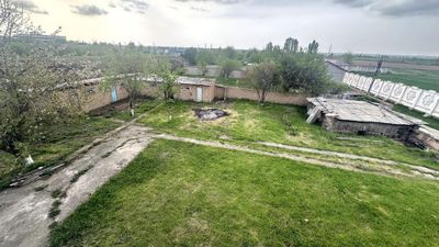 Продаётся земля 9 соток . Кибрай Набережная . Боз су . Фасад 22 м