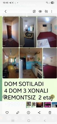 Продаётся 3х ком. кв в Чарваке